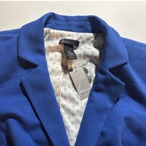 NWT Lane Bryant Women's Blue Blazer Size 18